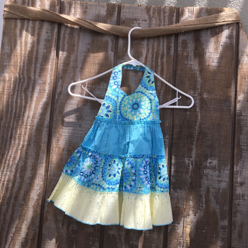 Blueberri Boulevard Halter dress